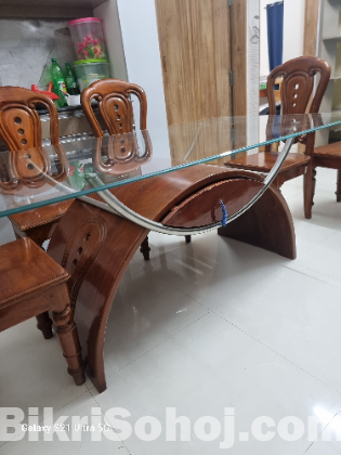 Wooden Dining Table Set